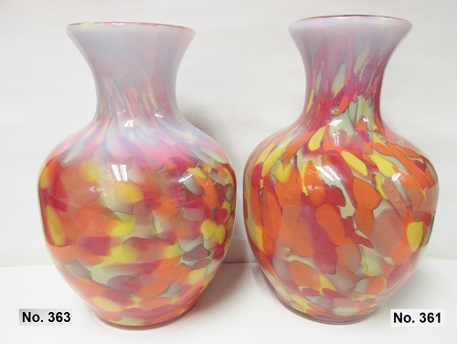 688246 - Dave Fetty "Myriad Mist" Offhand Vase * Limited Edition <br> (click on picture for details)<br>
